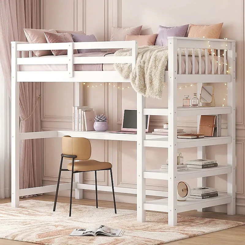 Кровать-чердак Принцесса — Girls