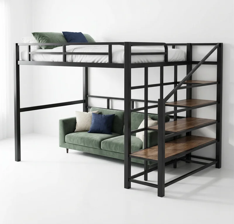 Кровать-чердак Шахта-2 — maket