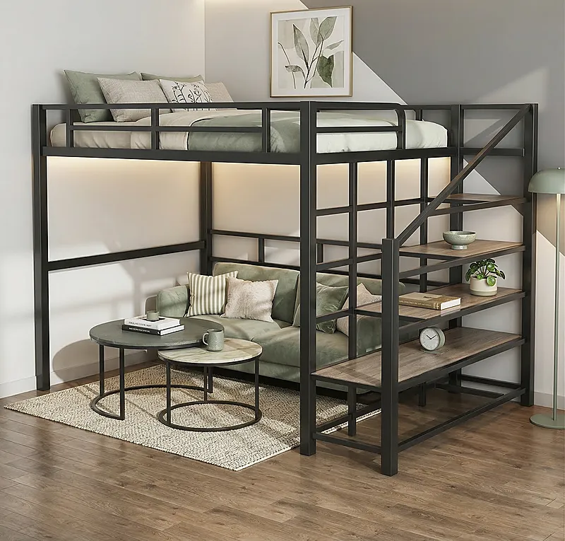 Кровать-чердак Шахта-2 — Eco Sage