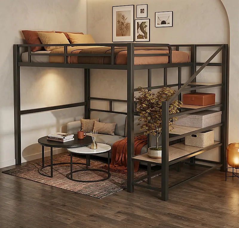 Кровать-чердак Шахта-2 — Eco Warm