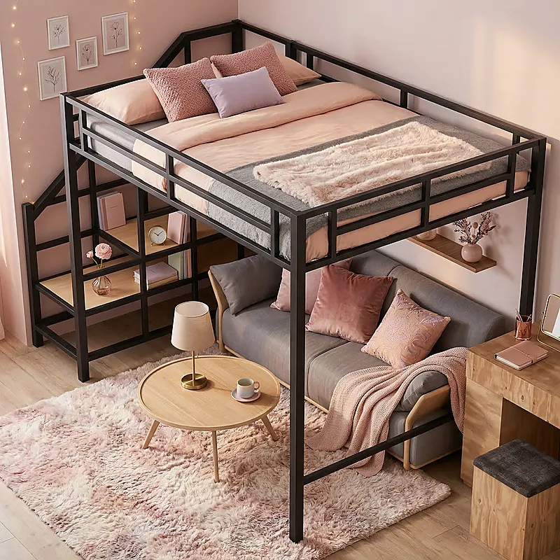 Кровать-чердак Гнездо — Girls