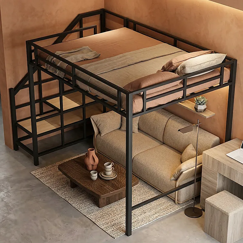 Кровать-чердак Гнездо — Eco Warm