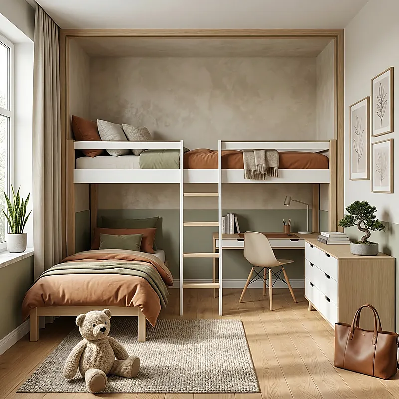 Кровать-чердак Витязь — Eco Warm