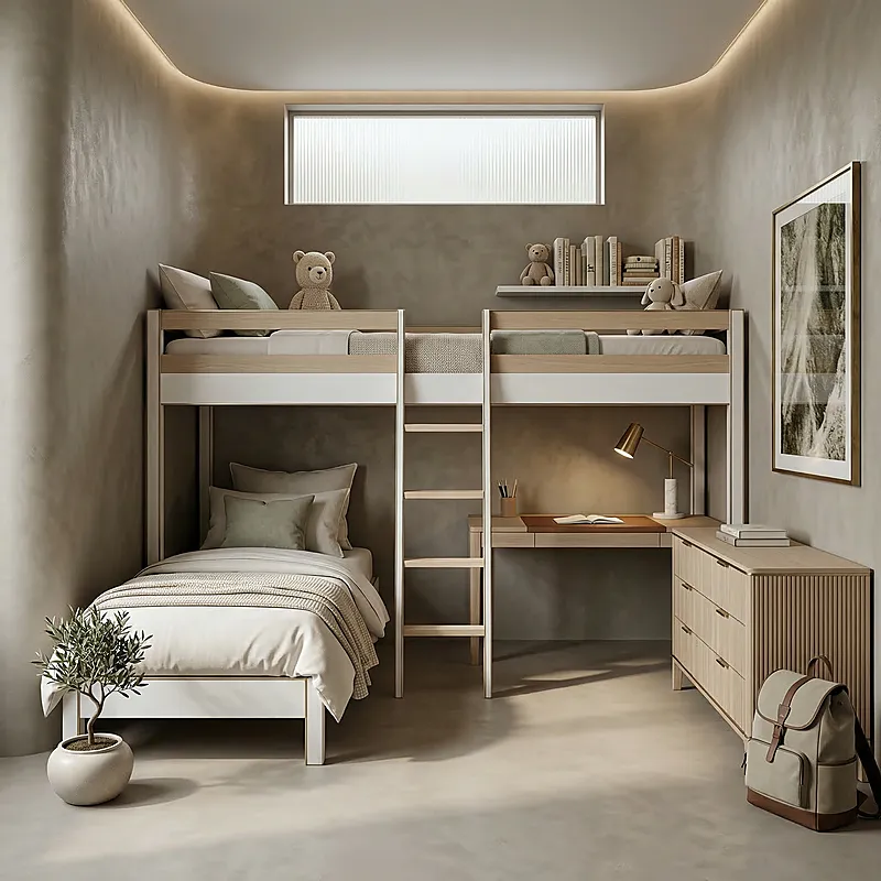 Кровать-чердак Витязь — Unisex