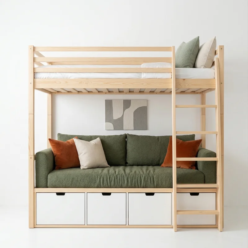 Кровать-чердак Дракон — maket