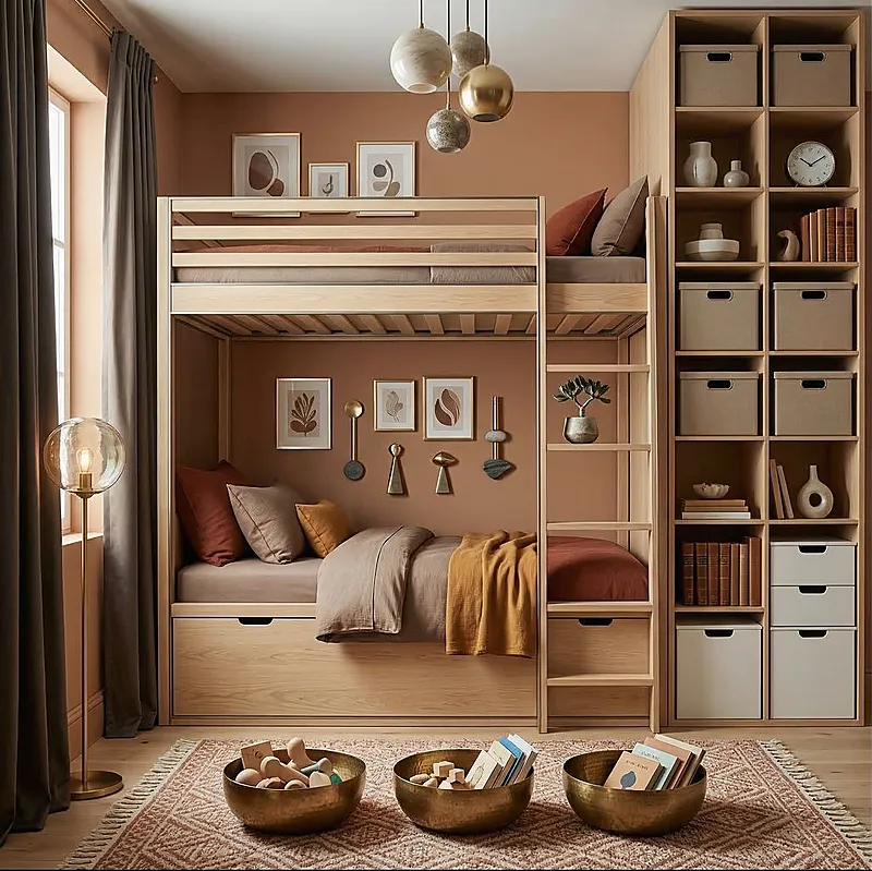 Кровать-чердак Дракон — Eco Warm