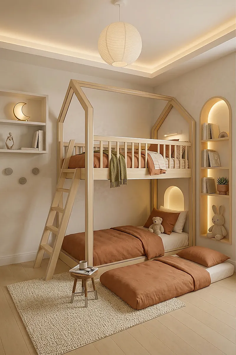 Кровать-чердак Штурман — Eco Warm