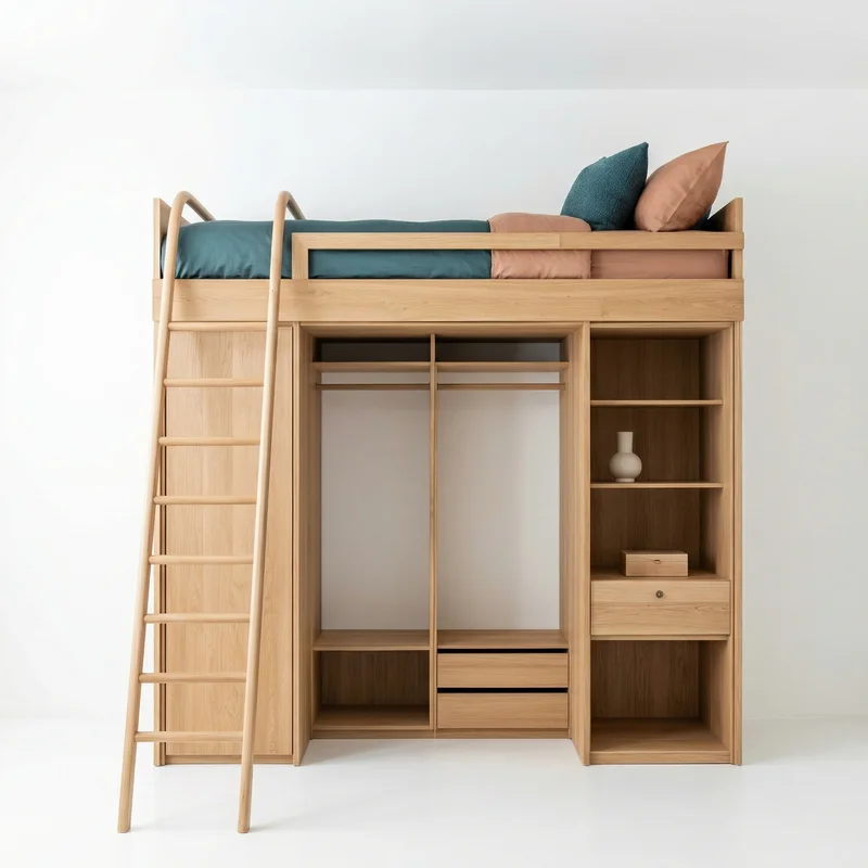 Кровать-чердак Цитадель — maket