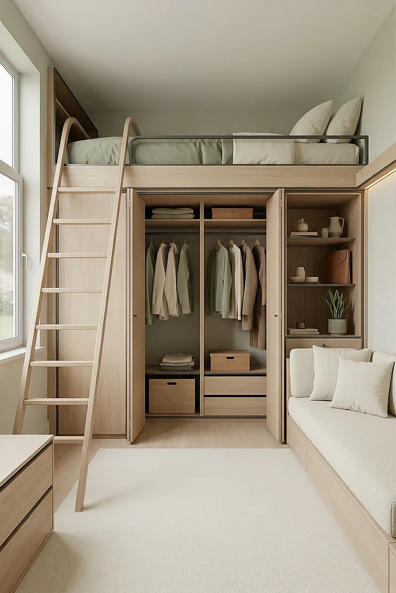 Кровать-чердак Цитадель — Eco Sage