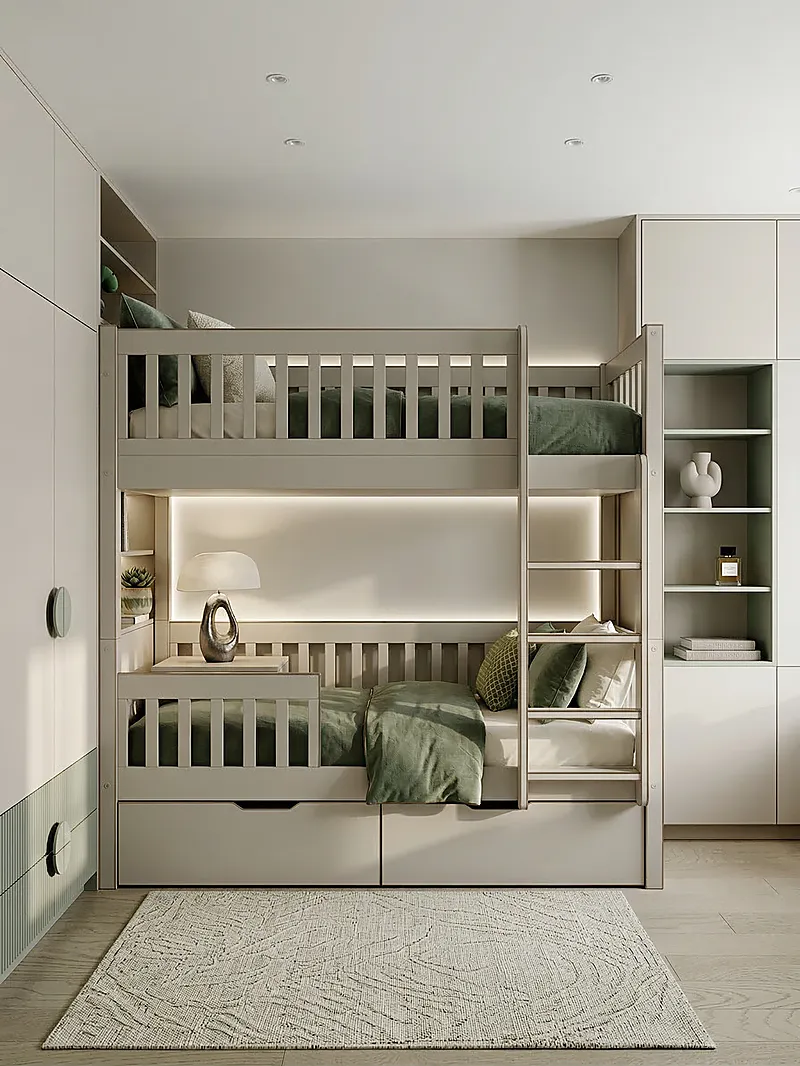 Кровать-чердак Феникс — Eco Sage