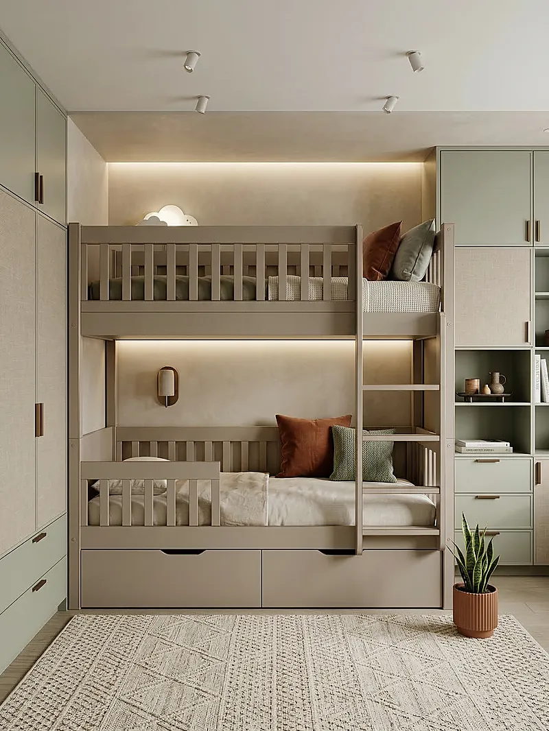 Кровать-чердак Феникс — Eco Warm