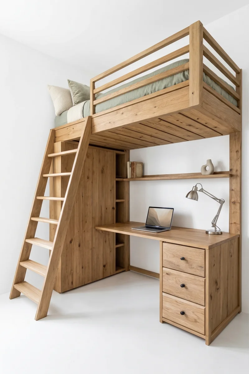 Кровать-чердак Скайлайн — maket