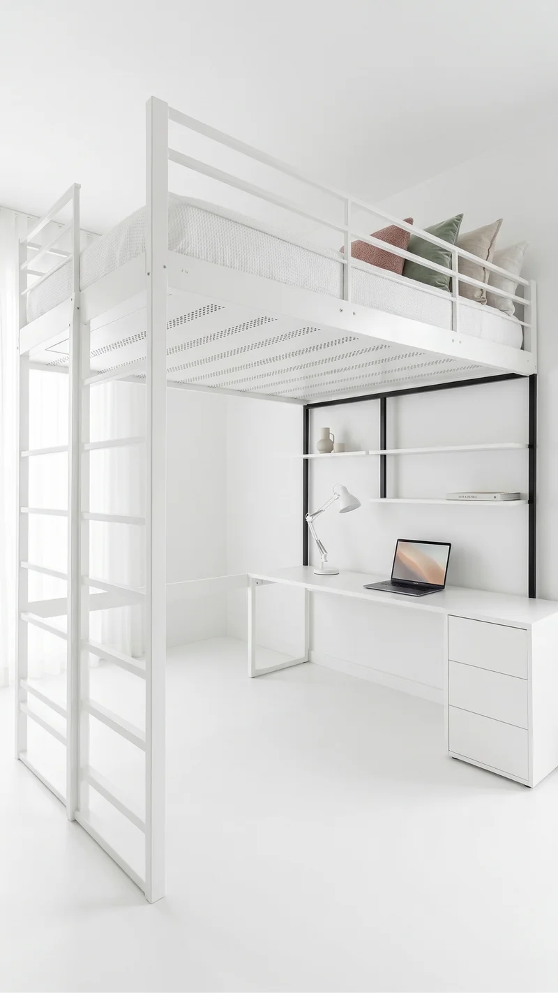 Кровать-чердак Пилот — maket