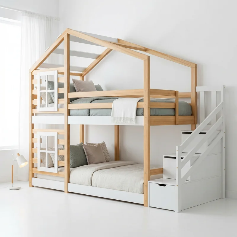 Кровать-чердак Богатырь — maket