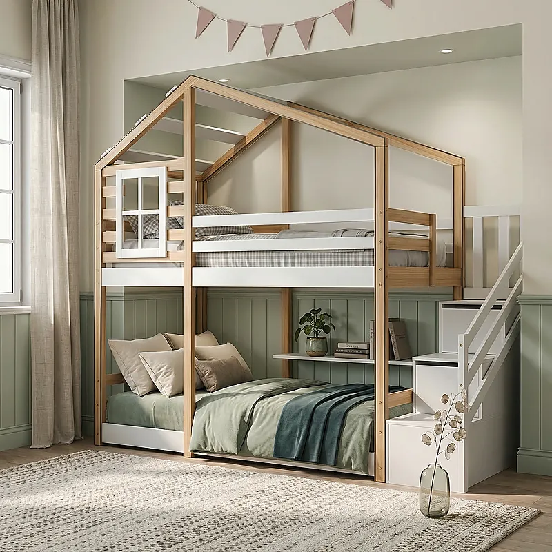 Кровать-чердак Богатырь — Eco Sage