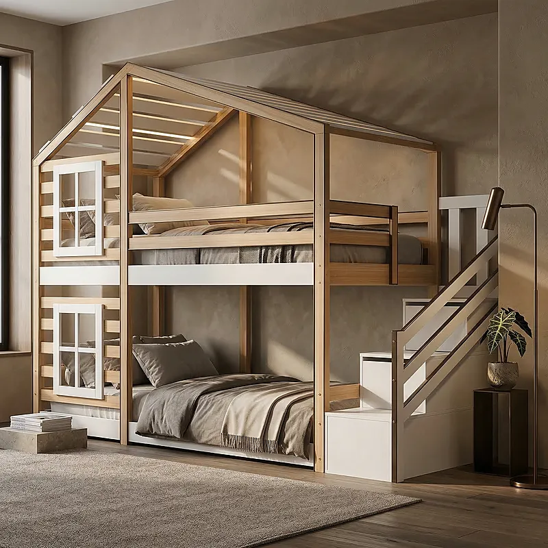 Кровать-чердак Богатырь — Unisex