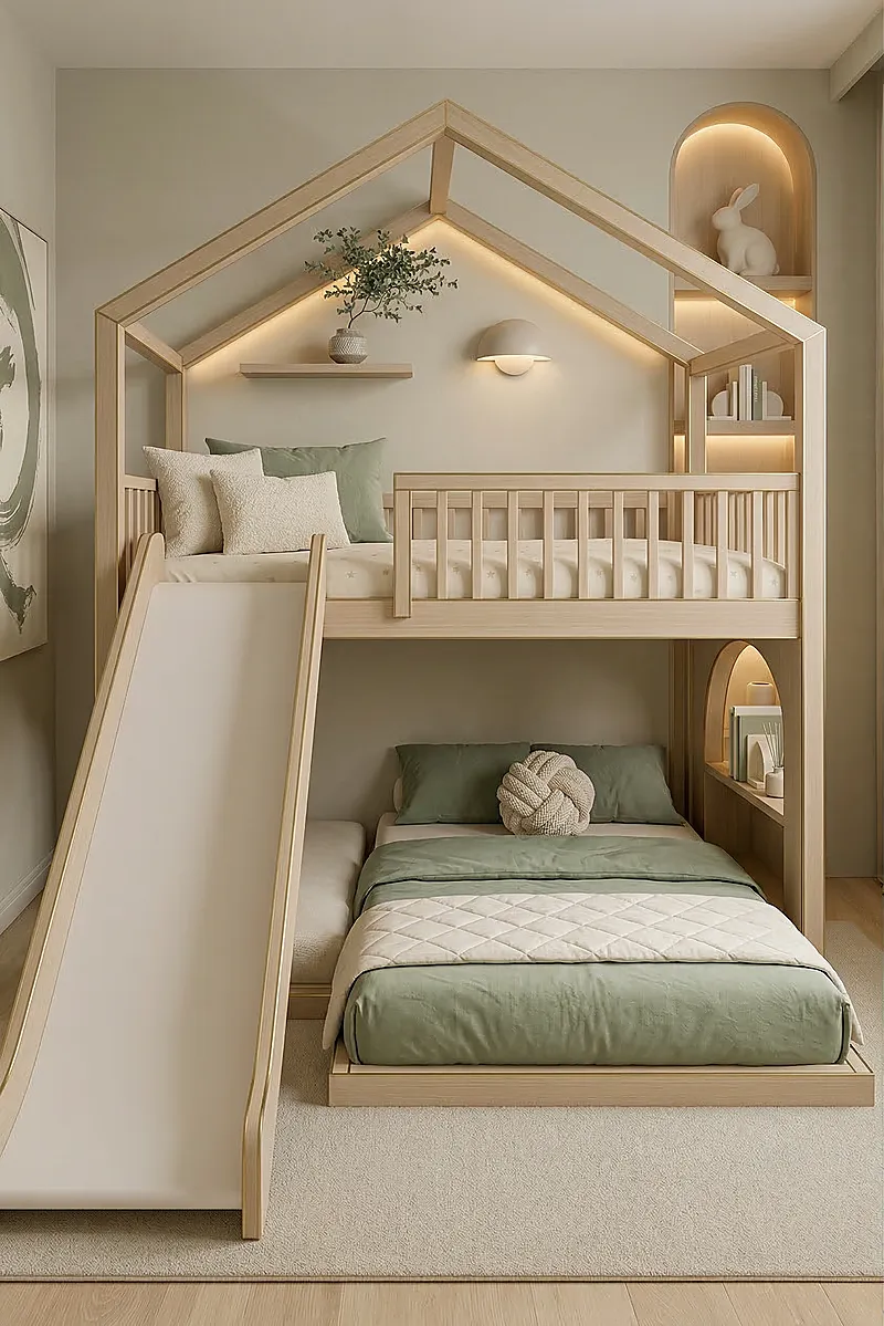 Кровать-чердак Капитан — Eco Sage