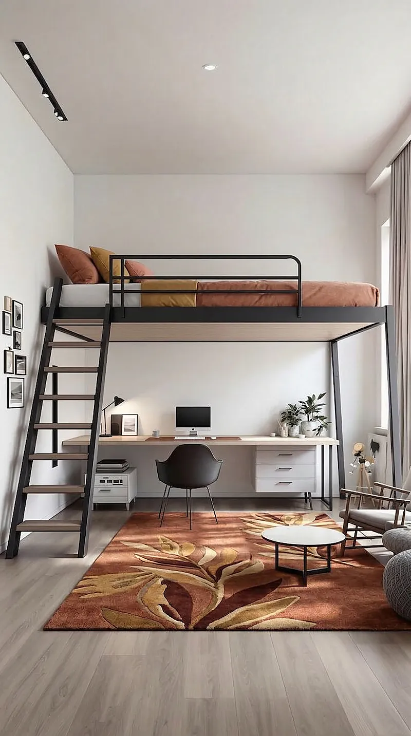 Кровать-чердак Домна — Eco Warm