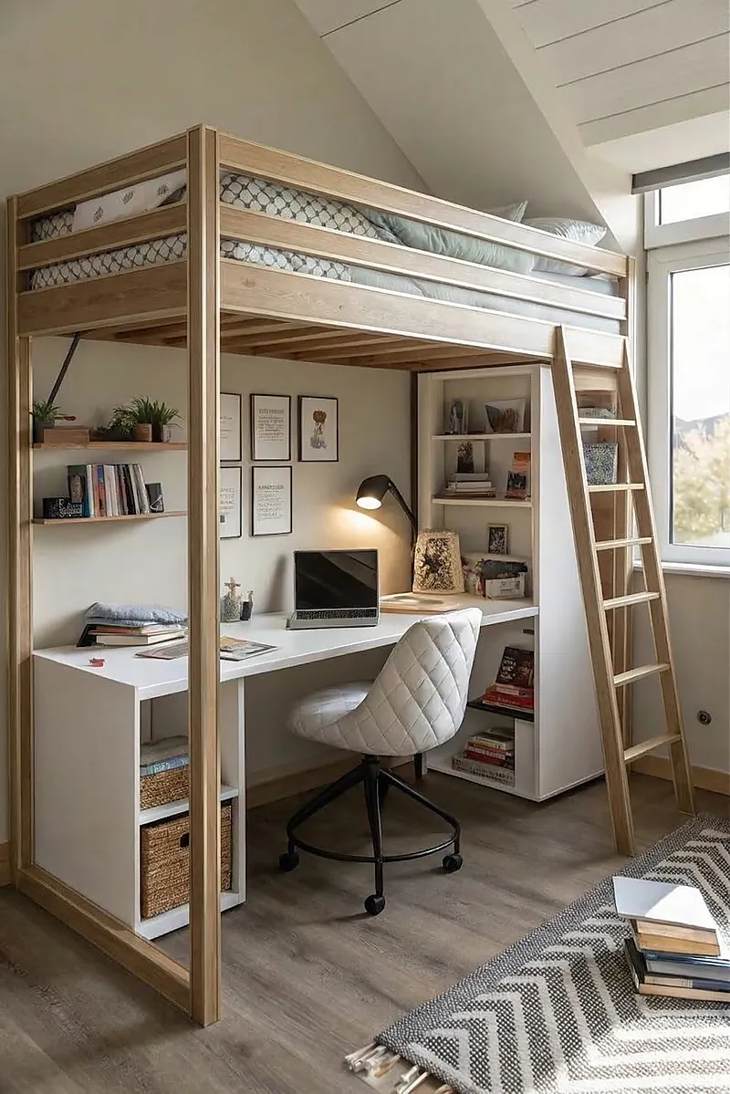 Кровать-чердак Урбан — Eco Sage