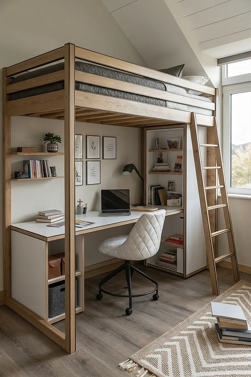 Кровать-чердак Урбан — Unisex