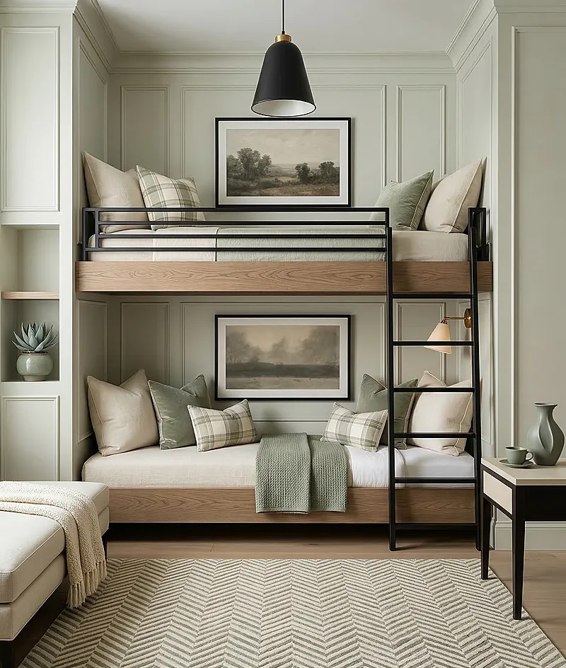 Кровать-чердак Ангар — Eco Sage