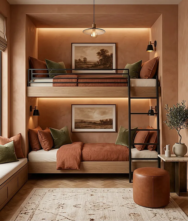 Кровать-чердак Ангар — Eco Warm