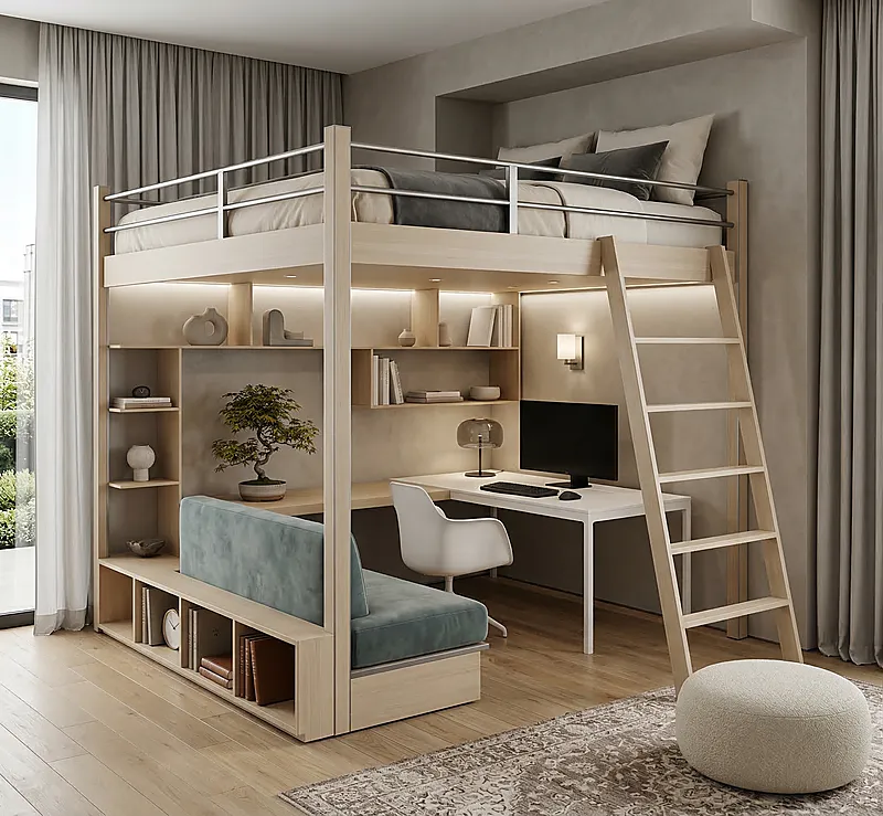 Кровать-чердак Оплот — Unisex