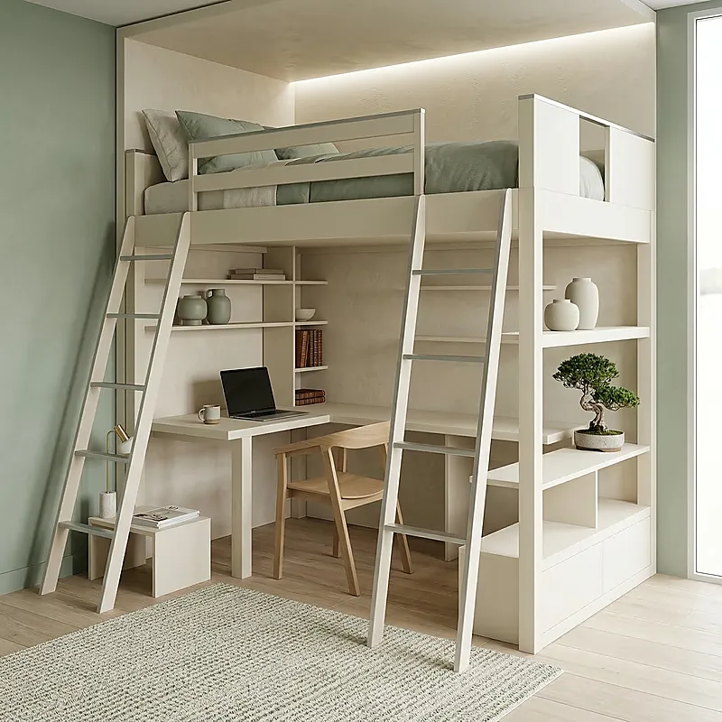 Кровать-чердак Штаб — Eco Sage