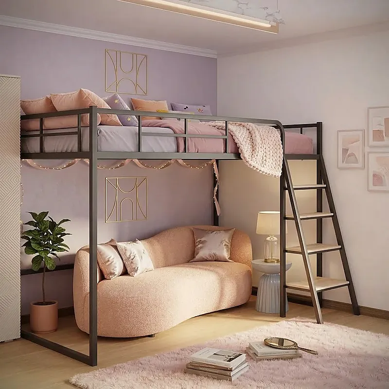 Кровать-чердак Дача — Girls