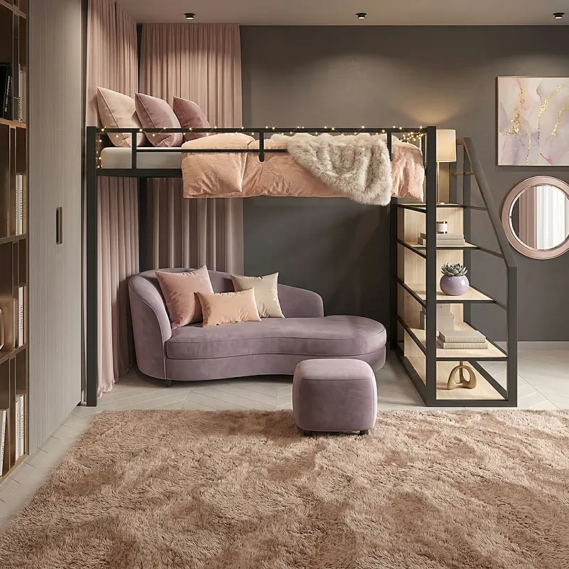 Кровать-чердак Нора — Girls