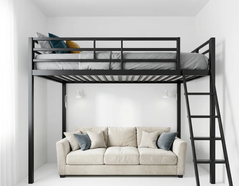 Кровать-чердак Швеллер — maket