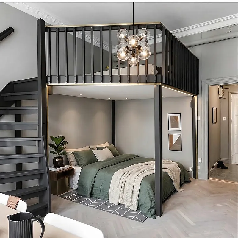 Кровать-чердак Форт — Eco Sage