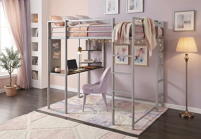 Кровать-чердак Светёлка — Girls