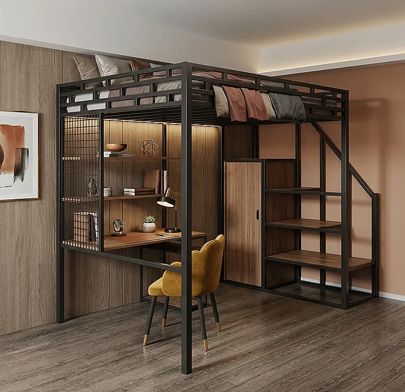 Кровать-чердак Дамба-2 — Eco Warm