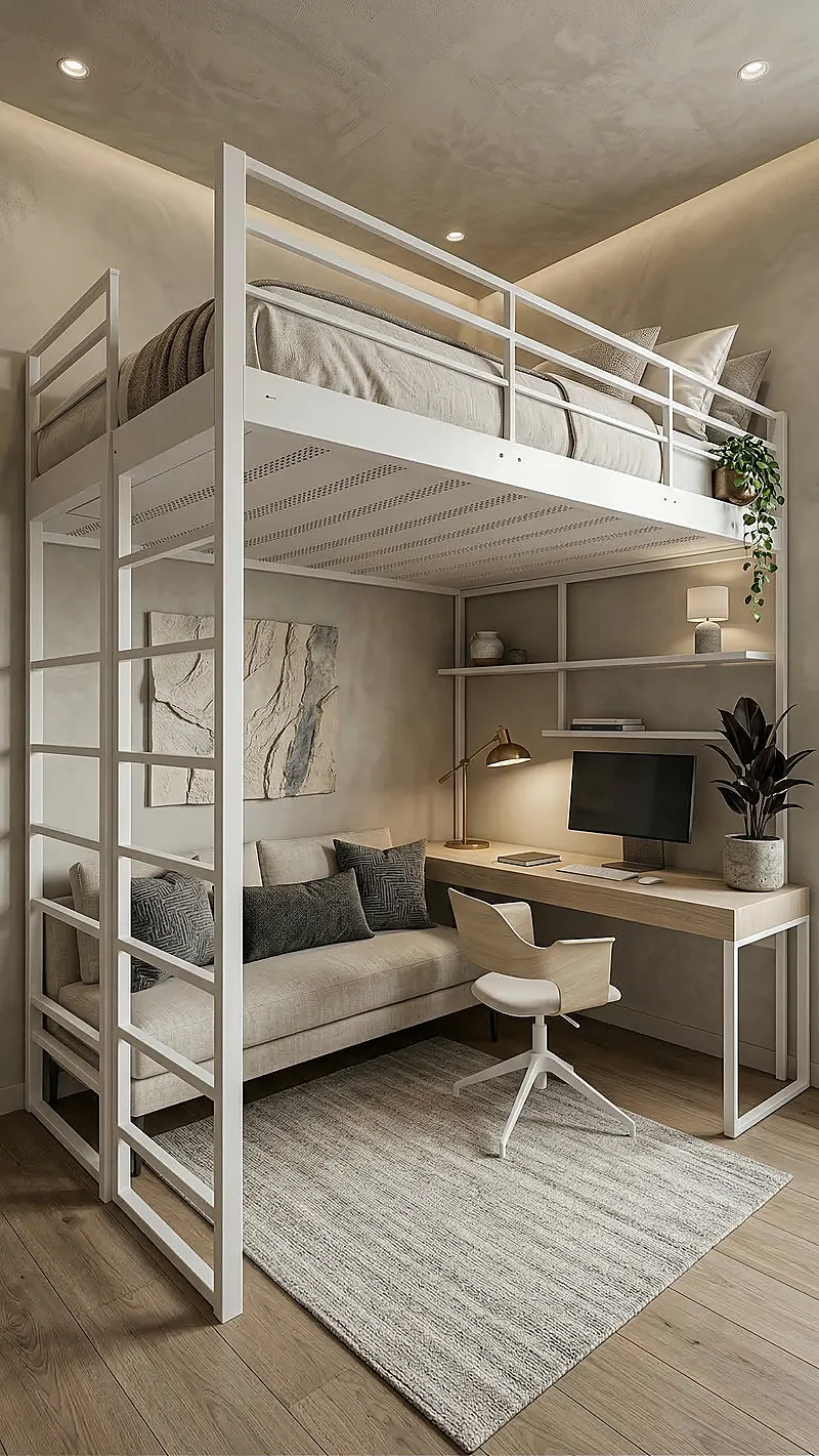 Кровать-чердак Регент — Unisex