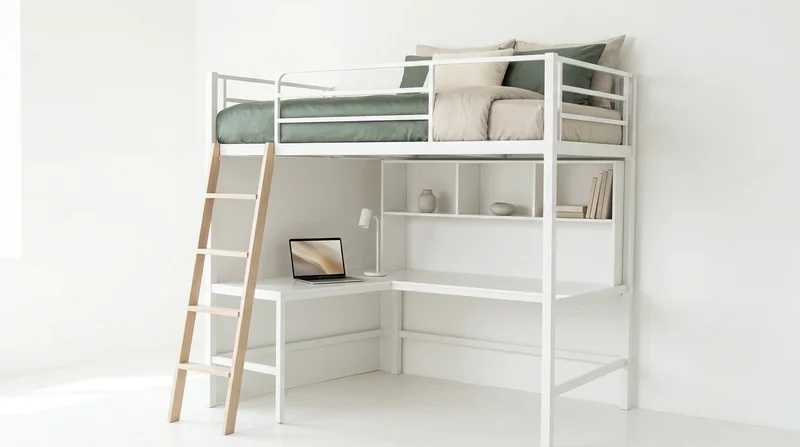 Кровать-чердак Зайчик — maket