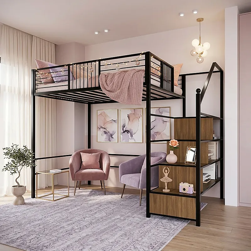 Кровать-чердак Манхэттен — Girls