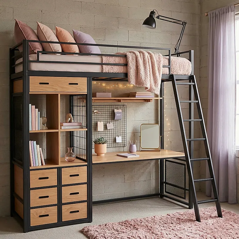 Кровать-чердак Маршал — Girls