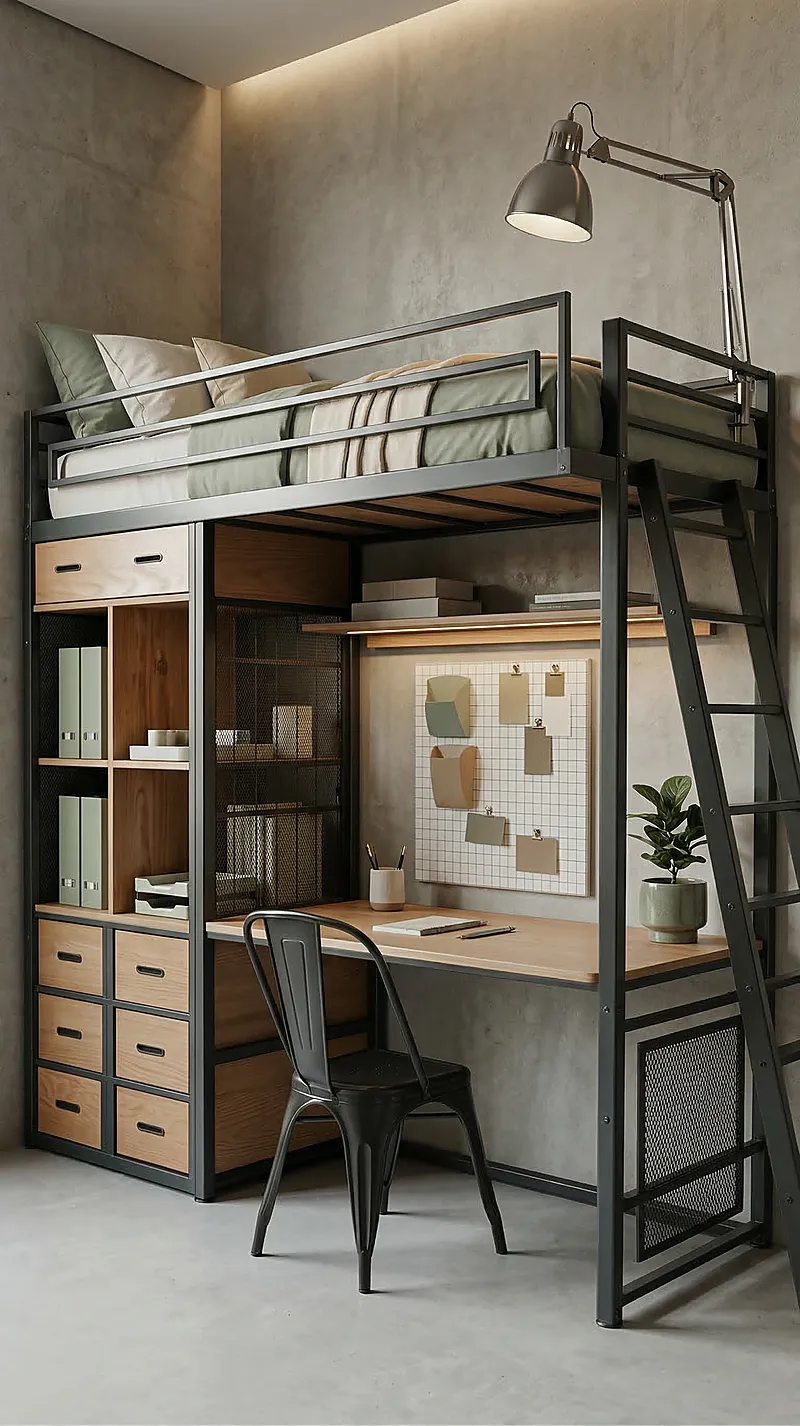 Кровать-чердак Маршал — Eco Sage