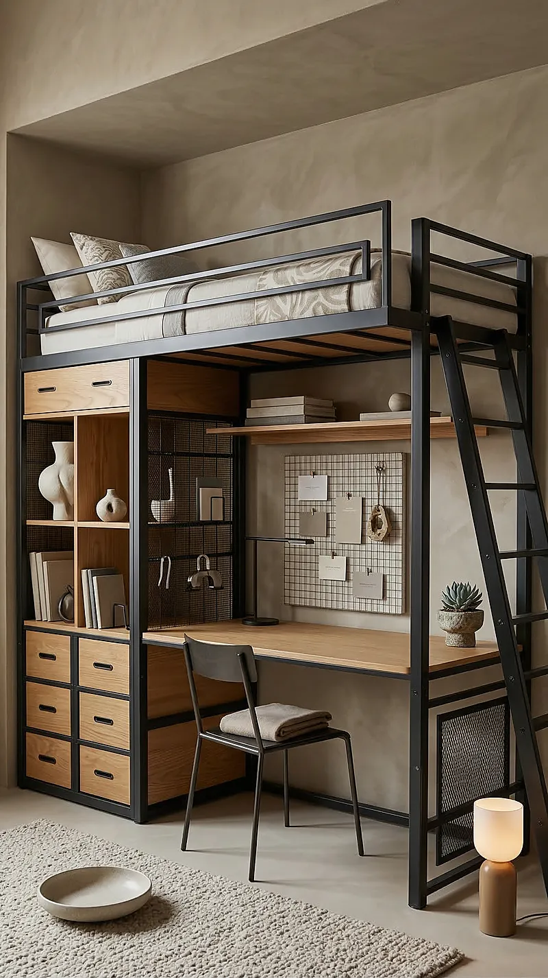 Кровать-чердак Маршал — Unisex