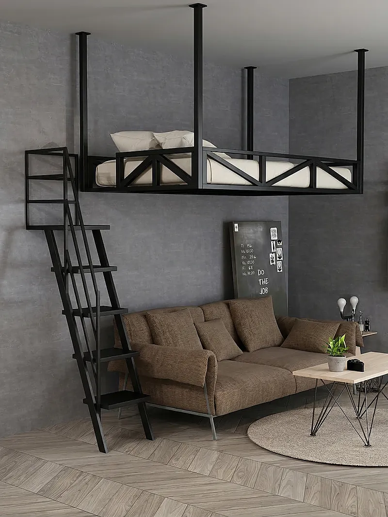 Кровать-чердак Балкон — Eco Sage