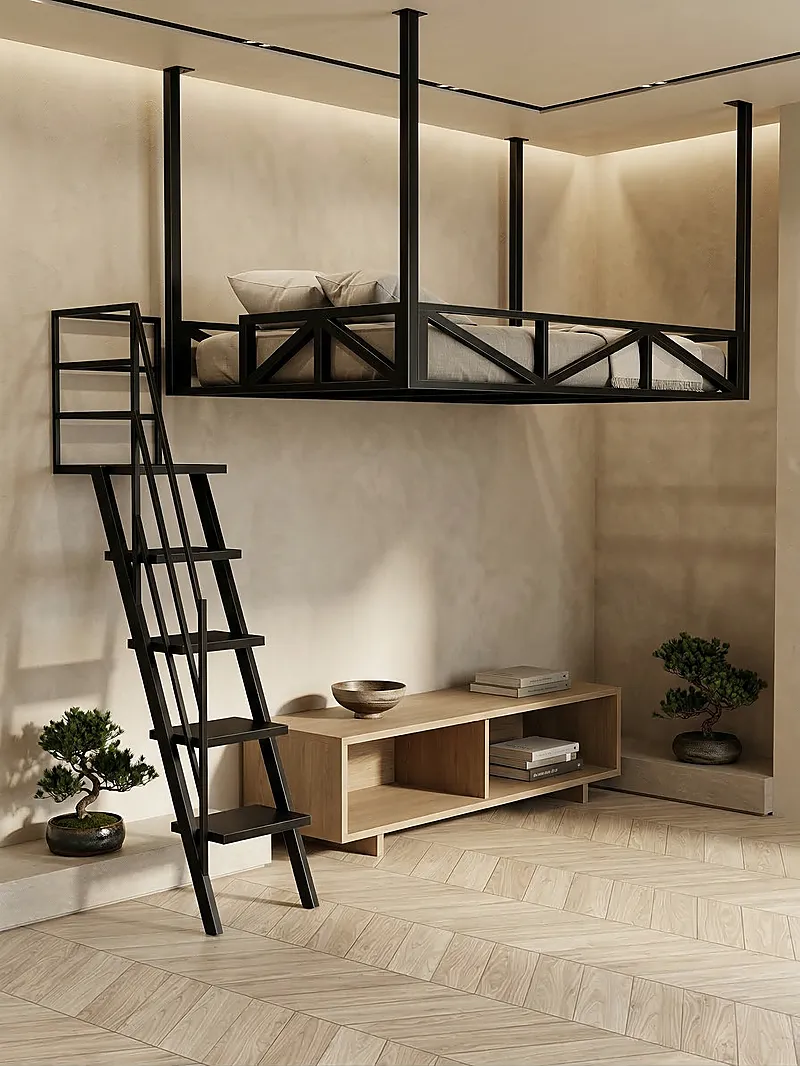 Кровать-чердак Балкон — Unisex