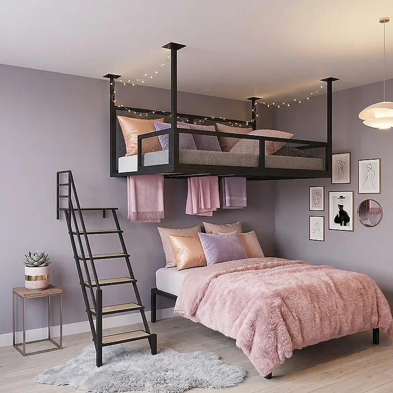 Кровать-чердак Росток — Girls