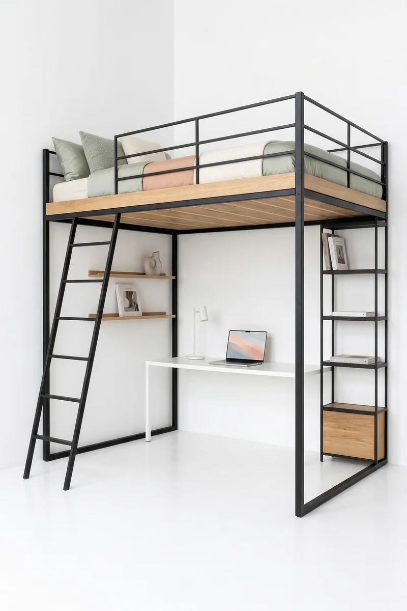 Кровать-чердак Завод — maket