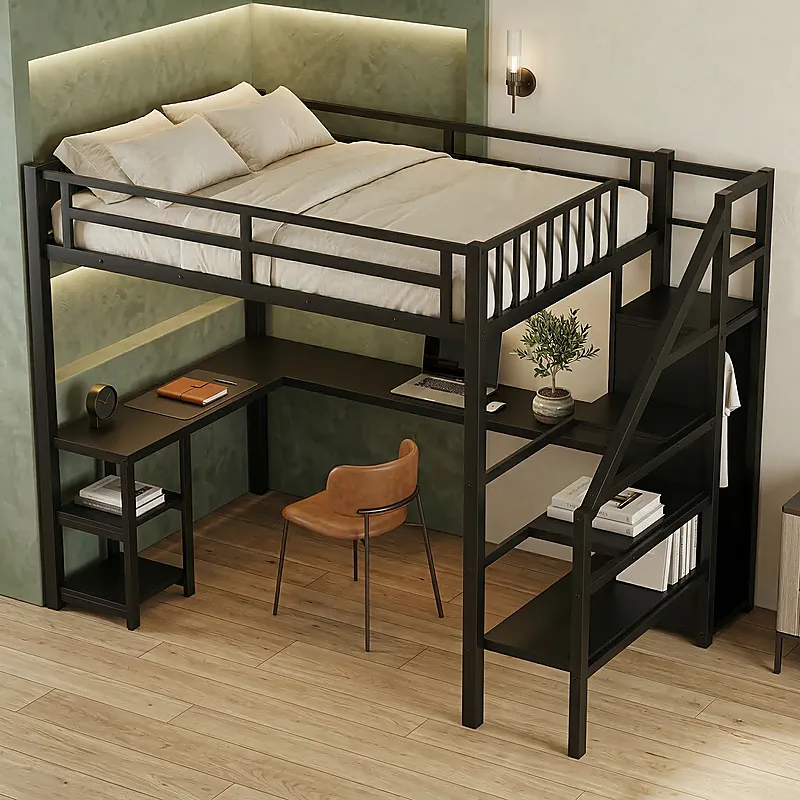 Кровать-чердак Волстрит — Eco Sage