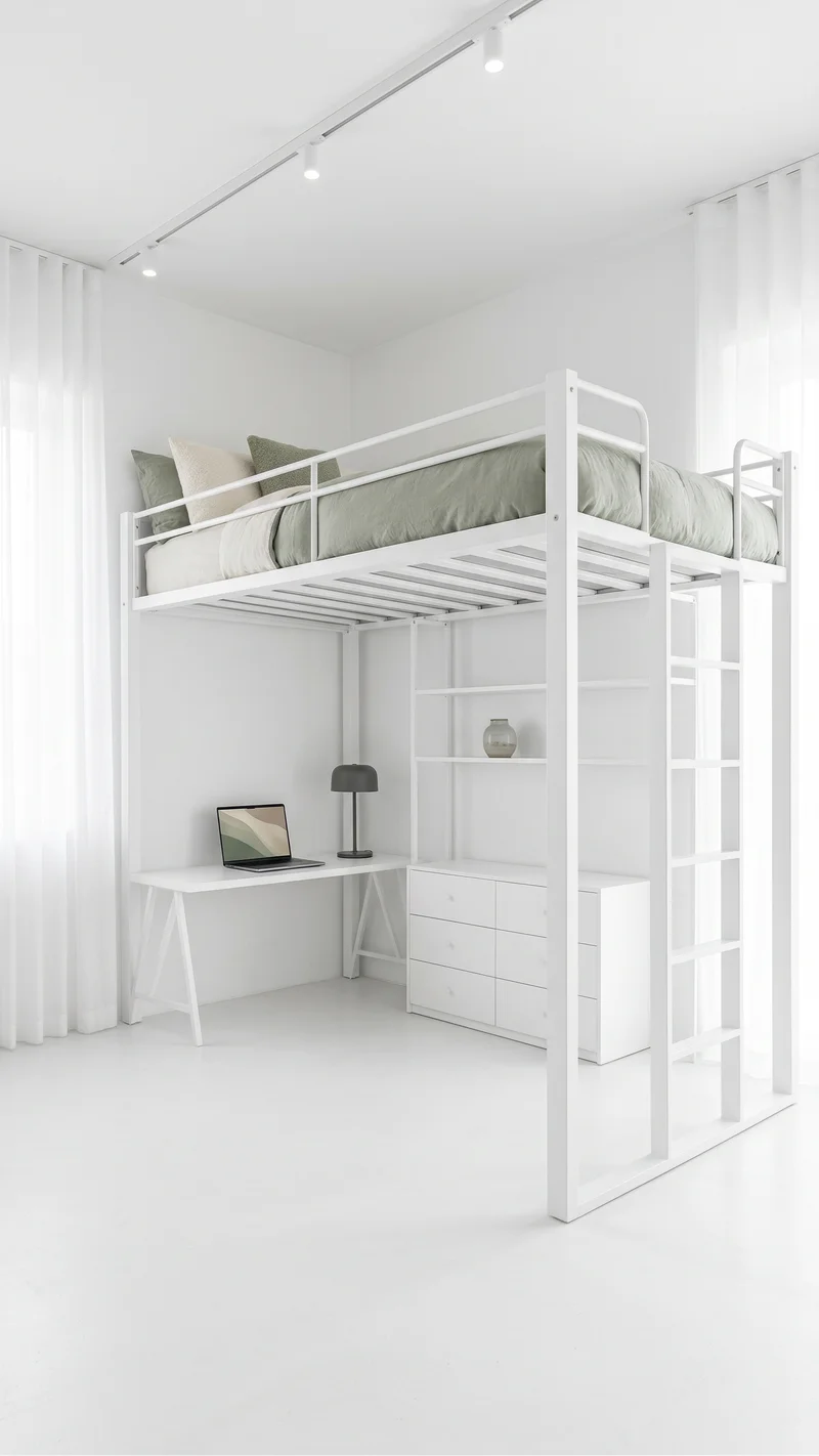 Кровать-чердак Антресоль — maket