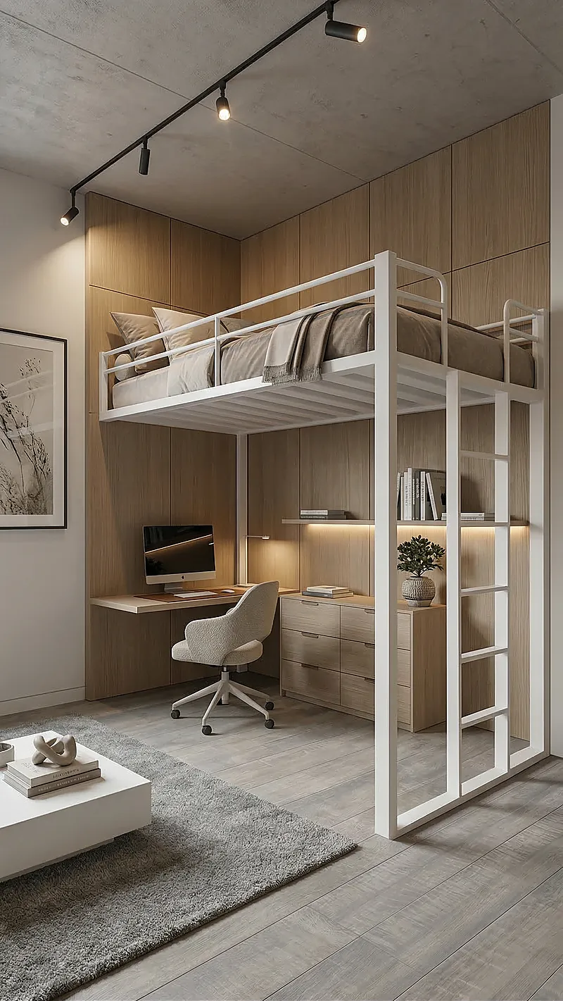 Кровать-чердак Антресоль — Unisex