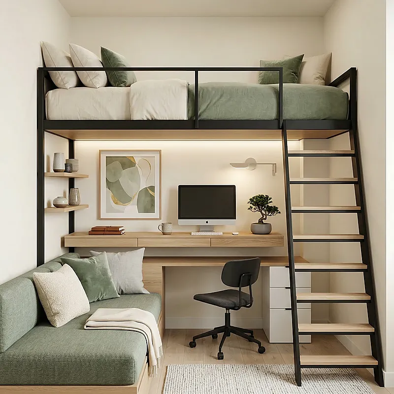 Кровать-чердак Литейный — Eco Sage