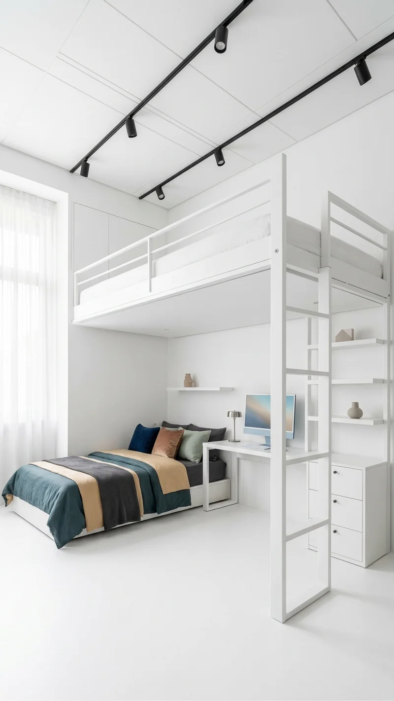 Кровать-чердак Клёпка — maket