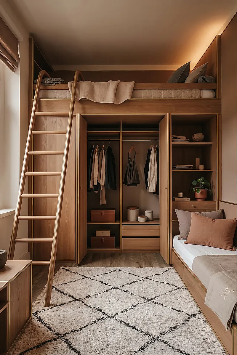 Кровать-чердак Атриум — Eco Warm